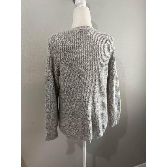 Jessica Simpson Gray Knitted Sweater Size Medium - Picture 7 of 10